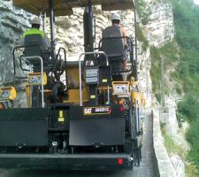 Cat AP655 MTS in the Alps