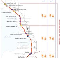 I-15 CORE PROJECT MAP