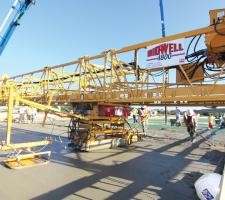 Bid-Well 4800 bridge deck paver