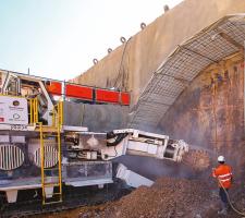 Sandvik MT720 roadheaders 
