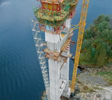 A PERI UP stair tower 