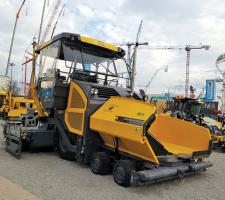 Dynapac’s wheeled paver 