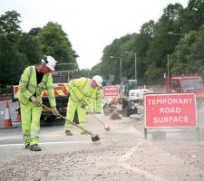 UK Roadworker safety