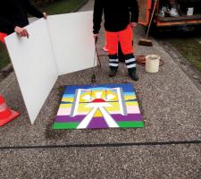 Geveko’s DecoMark thermoplastic road markings