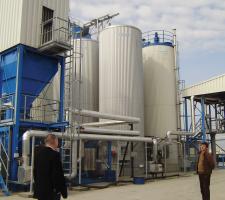 Twin Benninghoven ECO 4000 semi-mobile asphalt mixing plant