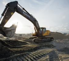 Volvo machines are working in a very salty environment in Nigeria