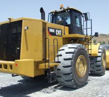 986H loader Caterpillar range