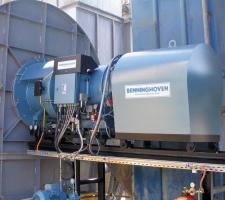 Benninghoven coal dust burner 