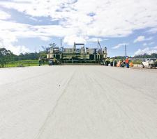 The new road surface  Hunter Expressway