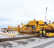 Contractor McNeil Berothers uses GOMACO Slipformer