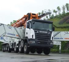 Zoomlion’s new concrete pump 