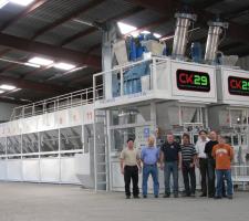 PROMAX multiple colour road marking manufacturing plant 