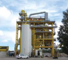 Benninghoven’s RA-150 RAP drum plant
