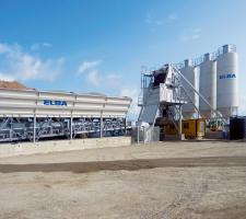 Ammann’s ready-mix concrete plant