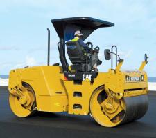 Caterpillar compaction machine
