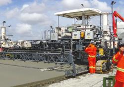 slipform paver from Wirtgen