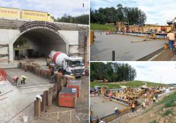 building a new road in Germany 