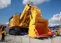 Komatsu’s PC7000 mining shovel 