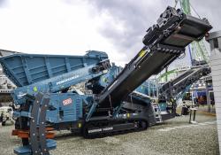 Powerscreen’s 1400XE mobile heavy duty screen