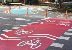 Medellin cycle path 