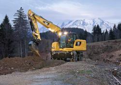 Caterpillar excavator 