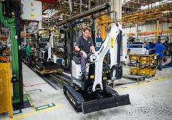 Bobcat all-electric mini excavators