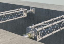 Tetrashor can be used in dead shoring, façade retention, propping and needling and supporting precast concrete bridge beams