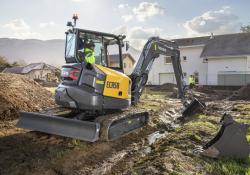 Versatility is claimed for the new Volvo CE mini excavator
