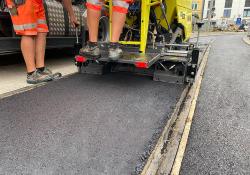 Ammann’s compact pavers offers versatility for jobs in tight working spaces