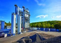 High technology is offered by the Ammann plant for asphalt production