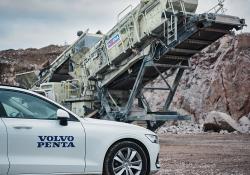 The D16 diesel from Volvo Penta has won awards and has been selected by Metso Outotec for use in a mobile crusher