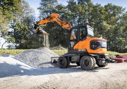 Doosan claims high versatility for its latest wheeled excavator