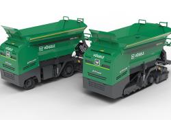 Compact pavers are now being  introduced by Vögele, with a choice of electric or diesel power and tracks or wheels