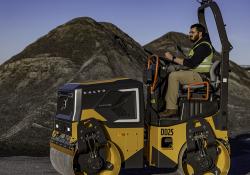 Volvo CE's 0025 Electric compactor