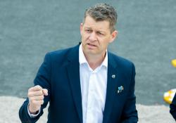 TheVolvo Group is preparing itself for the change to sustainability | Pictured Melker Jernberg 