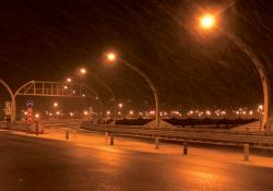 WHSD highway and off-ramp to Dachniy Avenue