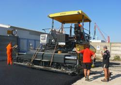 Asphalt paving plan