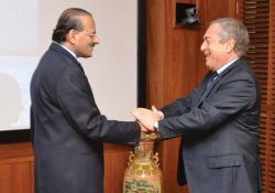 P J Nayak, L&T meeting Franco Fusignani, CNH