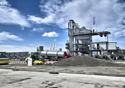 BlackMove II asphault mixing plant