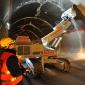 Simex cutting modified excavator