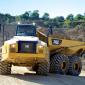 Caterpillar dump truck