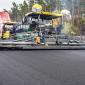 Vögele paver on A10 Autobahn in Germany 
