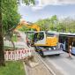 Liebherr 910 Compact Litronic wheeled excavator 