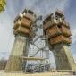 Doka used its hydraulic climbing formworks SKE50 and SKE100 plus its large-area formwork Top 50