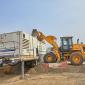 The Wirtgen recycler has been used to produce construction materials onsite 