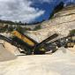 An RM 120GO! crusher and RM MSC8500e screener in action