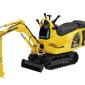 Komatsu and Honda have developed the PC01E-1 by successfully electrifying the PC01 conventional micro excavator