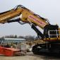 Caterpillar dealer Cleveland Brothers has modified a Cat 6015 excavator for use in heavy-duty demolition works