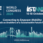 The theme for the congress will be “Connecting to Empower Mobility: Roads as Enablers of a Sustainable Future for All”