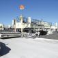 A large Guntert & Zimmerman concrete paver has been used at the busy Las Vegas international airport.